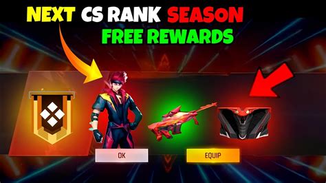 Next Cs Rank Season Free Rewards Cs Rank Season In Free Fire