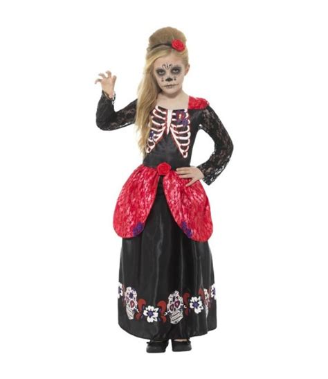 D Guisement Catrina Squelette Pour Fille Boutique Halloween