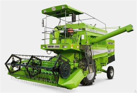 Mild Steel Kartar Self Mini Combine Harvester Acres Hr At Rs