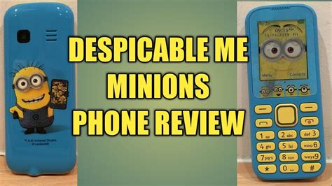 Despicable Me Minions Phone Review Uk Youtube