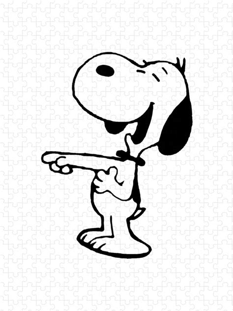 Snoopy Laugh Jigsaw Puzzle By Julie S Buckley Pixels