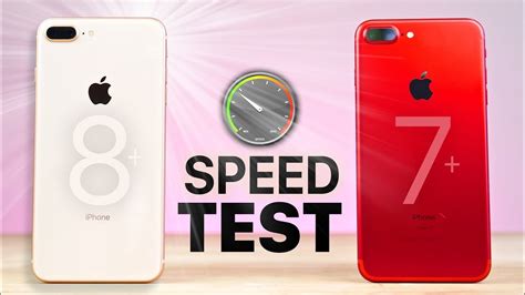 Iphone Plus Vs Plus Speed Test Youtube