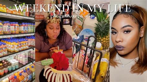 Weekend In My Life Moms Birthday Celebration Grocery Shopping Vlogmas Day 003 And 004 Youtube