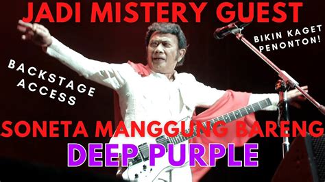 Rhoma Irama Soneta Group At Deep Purple World Tour Youtube