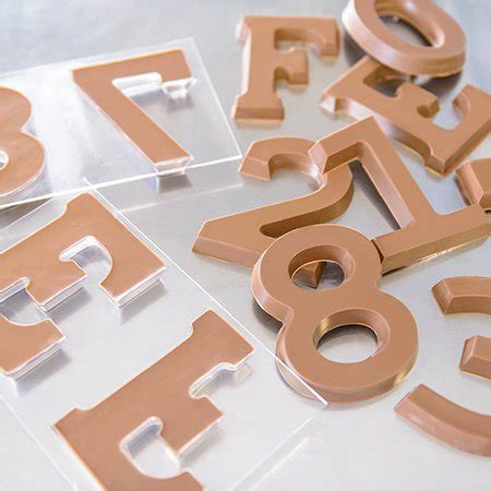 Chocolate Letters Handmade In The UK Choc Affair