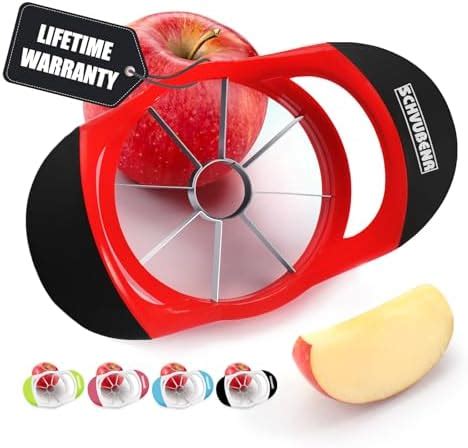 Savorliving Apple Slicer Upgraded Version Blade Extra Large Apple