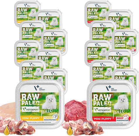 Karma Vet Expert Raw Paleo Mini Karma Pate Szczeniąt Mix 18X150G Ceny