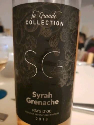 Les Celliers Des Terres De France La Grande Collection Syrah Grenache