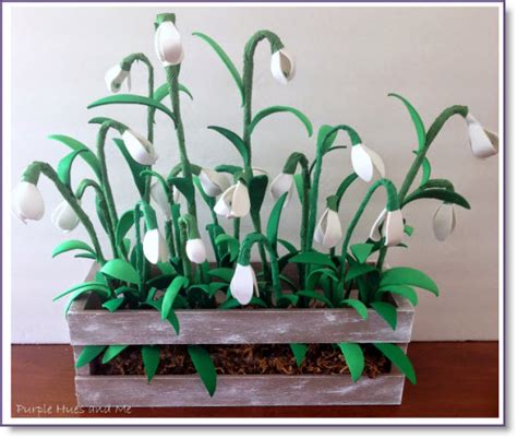 Snowdrop Flower DIY – Felting