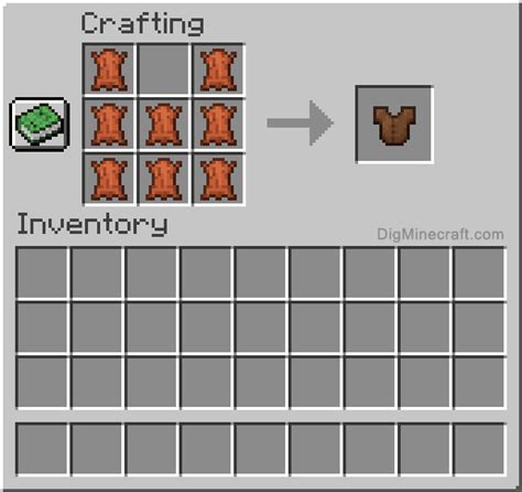 How to make a Leather Tunic in Minecraft