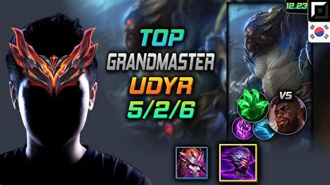 Grandmaster Udyr Top Vs K Sante Kr