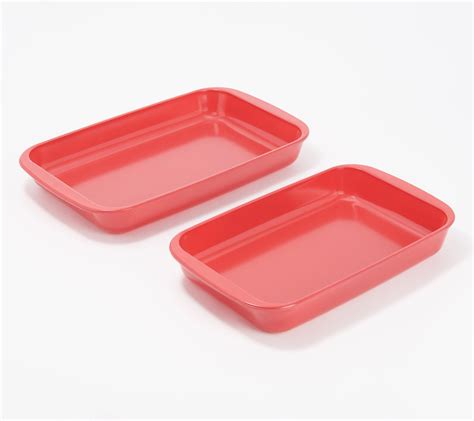 Cook's Essentials 2-Piece Nonstick Glass Bakeware Set - QVC.com