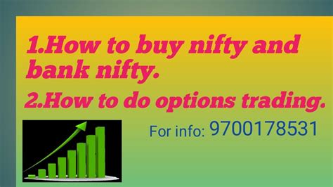 How To Buy Nifty And Banknifty YouTube