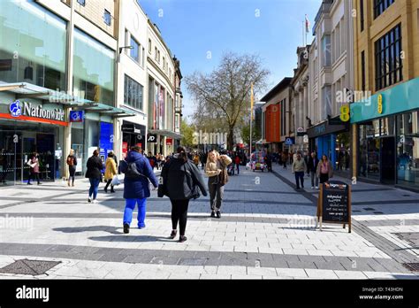 Queen Street, Cardiff, South Glamorgan, Wales Stock Photo - Alamy