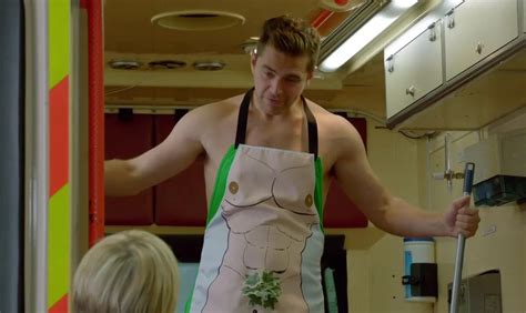 NAKED PUBLIC JUST CLEANING THE AMBULANCE ThisVid