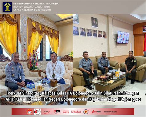 Perkuat Sinergitas Kalapas Kelas Iia Bojonegoro Jalin Silaturrahmi