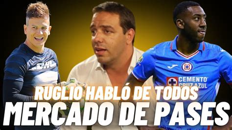 JULIO RÍOS NACHO RUGLIO HABLA DEL PERÍODO DE PASES DE PEÑAROL