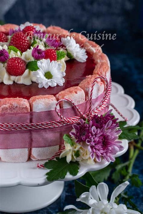 Recette De Charlotte Aux Framboises Facile Amour De Cuisine