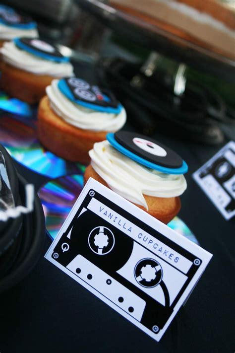 Adult DJ/Music theme Birthday Birthday Party Ideas | Photo 5 of 9 ...