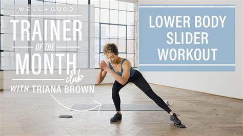 15 Minute Lower Body Slider Workout With [solidcore] Trainer Of The