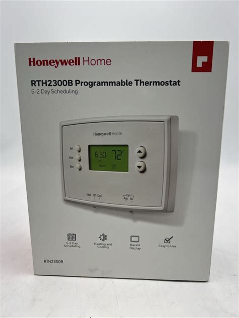 Honeywell Home Day Programmable Thermostat Rth B Ob Ebay