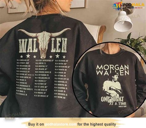 Morgan Wallen Tour 2023 Merch, Morgan Wallen TShirt For Fans - Podhalastore