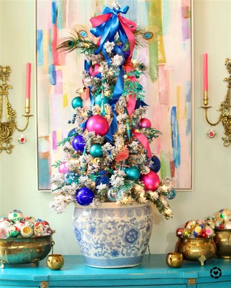 Chinoiserie Chic Christmas Tree Chinoiserie Christmas Vintage