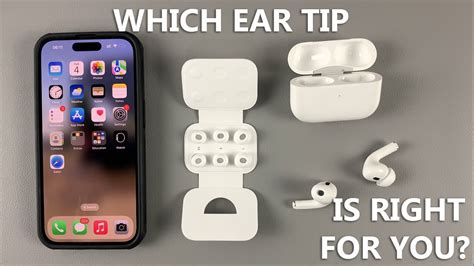 How To Find The Right Ear Tips For Airpods Pro 2 Youtube