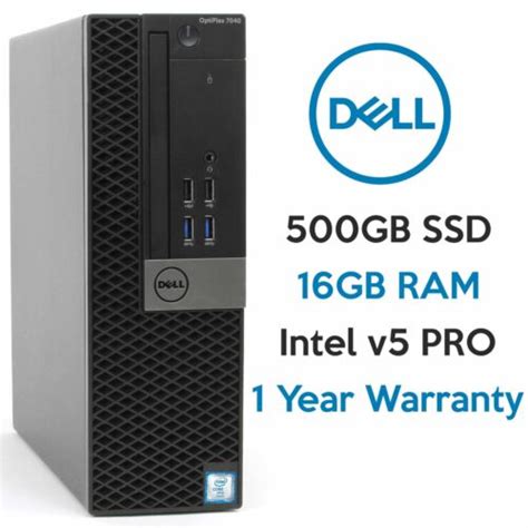 Dell Optiplex Computer Pc Desktop Windows 11 Intel I5 6500 16gb Ram