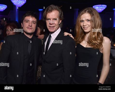 Josh Hutcherson, from left, William H. Macy and Sophia Macy attend unite4:good and Variety's 2nd ...