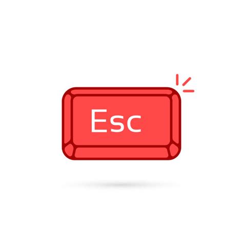 130 Escape Key Icon Stock Illustrations Royalty Free Vector Graphics