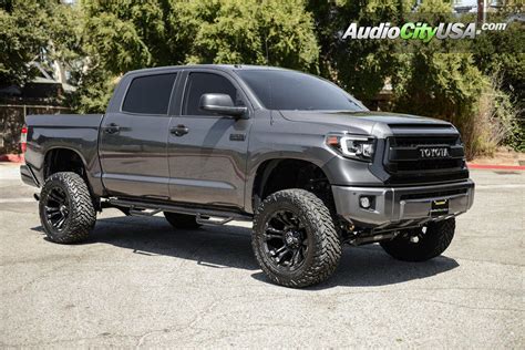 2016 Toyota Tundra 20 Fuel Wheels D560 Vapor Matte Black With Fuel Gripper Tires 6 Pro