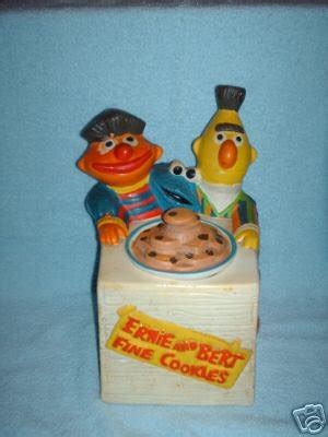 Ernie and Bert Cookies Sesame Street Cookie Jar | #33054774