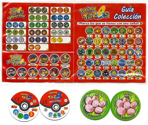 Tazos POKEMON Guia CHECKLITS 2000 Coleccion Variantes 52 OFF