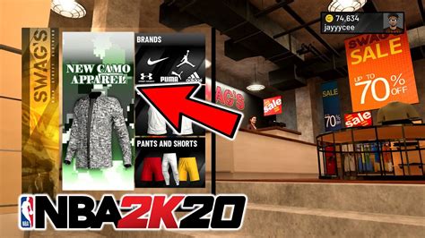 New Nba 2k20 Camo Clothes Is Out 2k20 New Swags Military Clothes Drippiest Outfits Nba 2k20