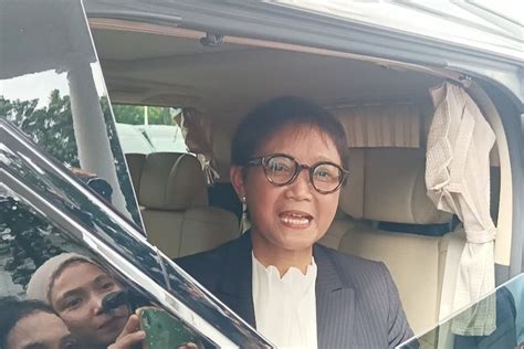 Menlu Retno Kabinet Solid Saya Komunikasi Baik Dengan Semua