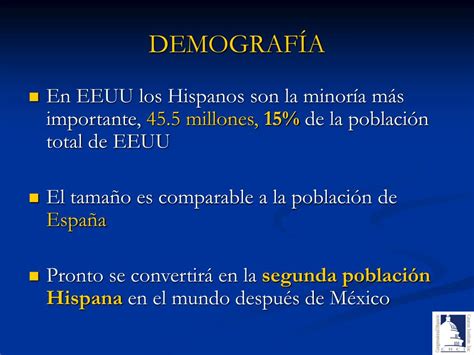 Ppt El Crecimiento Y La Influencia De La Poblaci N Hispana En Los