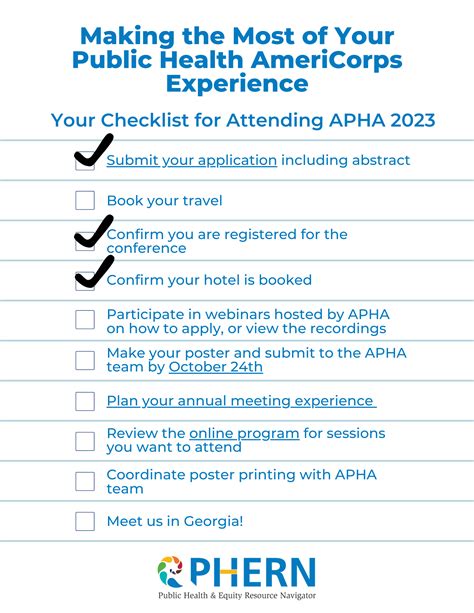 The Public Health AmeriCorps Member’s Guide to APHA Annual Conference ...