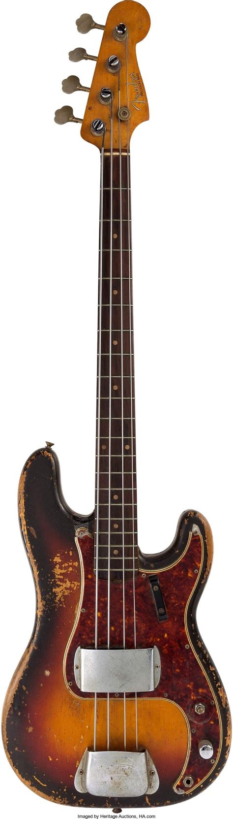 An Auction Of James Jamerson Owned And Played 1961 Fender Precision Bass Fender Precision