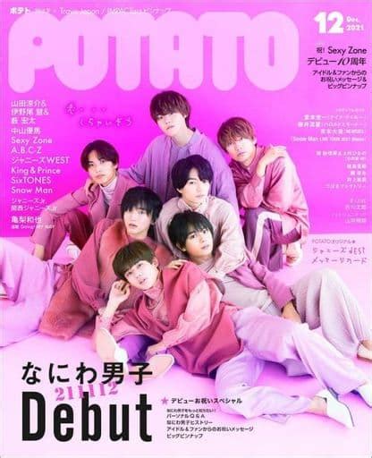 駿河屋 付録付potato 2021年12月号 ポテト（potato）