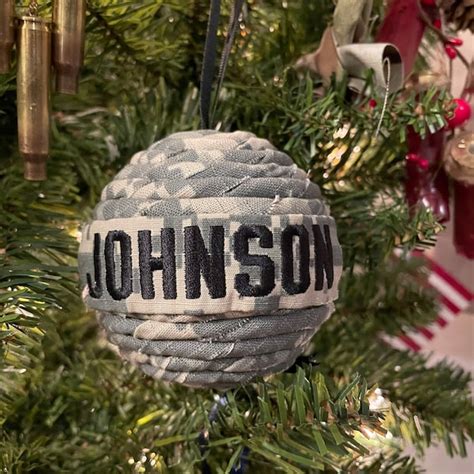 Army Christmas Ornament - Etsy