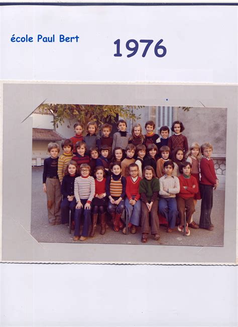 Photo De Classe Paul Bert De Ecole Paul Bert Copains D Avant