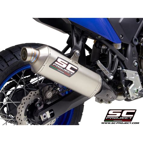 Sc Project Y28 T101t Rally Raid Slip On Exhaust For Yamaha Tenere 700