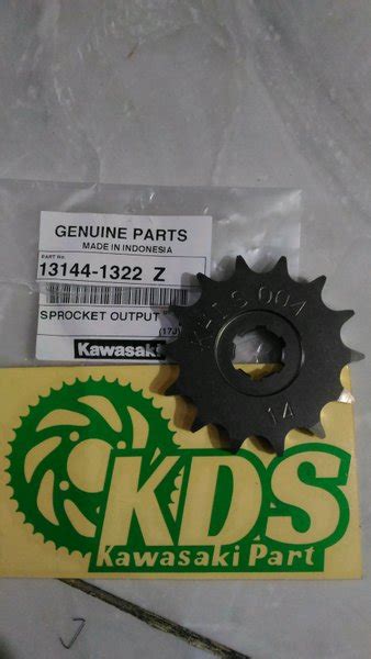 Jual Ger Depan T Motor Kawasaki Kaze R Vr Blitz R Di Lapak Kds