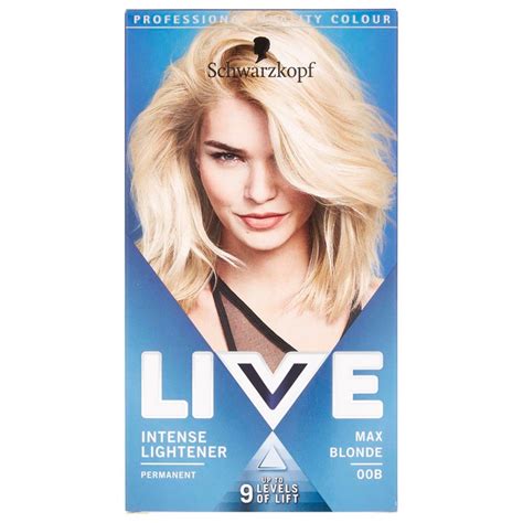 Schwarzkopf Live Intense Highlighter Max Blonde B Permanent Hair Dye