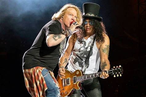 Slash And Axl Rose Guns N Roses Hard Rock Aerosmith Rango Vocal Axl Rose 2016 Axl Rose