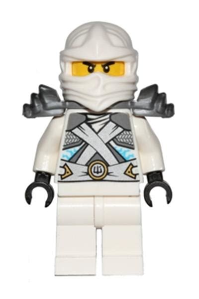 LEGO Zane Titanium Ninja White Minifigure Njo185 BrickEconomy