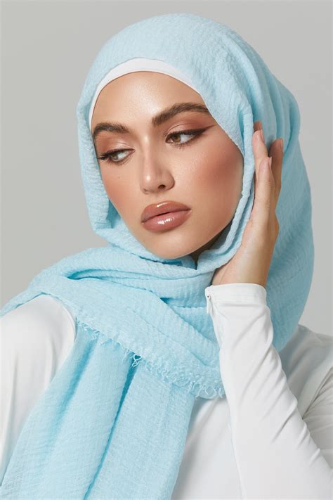 Everyday Cotton Crinkle Hijab Kindness Instant Hijab Hijab Trends Crinkles