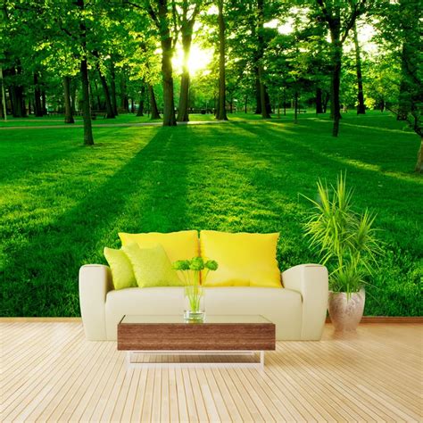 Beibehang Forest Trees Living Room 3D Mural Wallpaper Wedding Photo