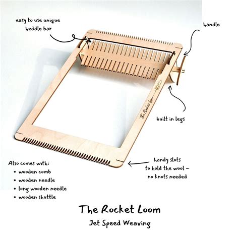 Rocket Loom original - the easiest way to try weaving